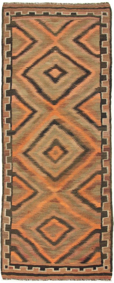 Tapete persa Kilim Fars Azerbaijan Antigo 363x149 363x149, Tapete persa Tecido à mão