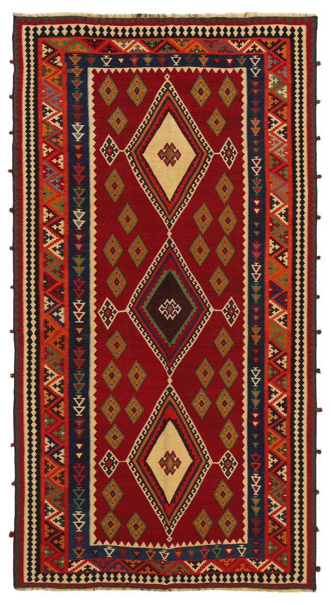 Persialainen matto Kelim Fars 304x155 304x155, Persialainen matto Käsinkudottu