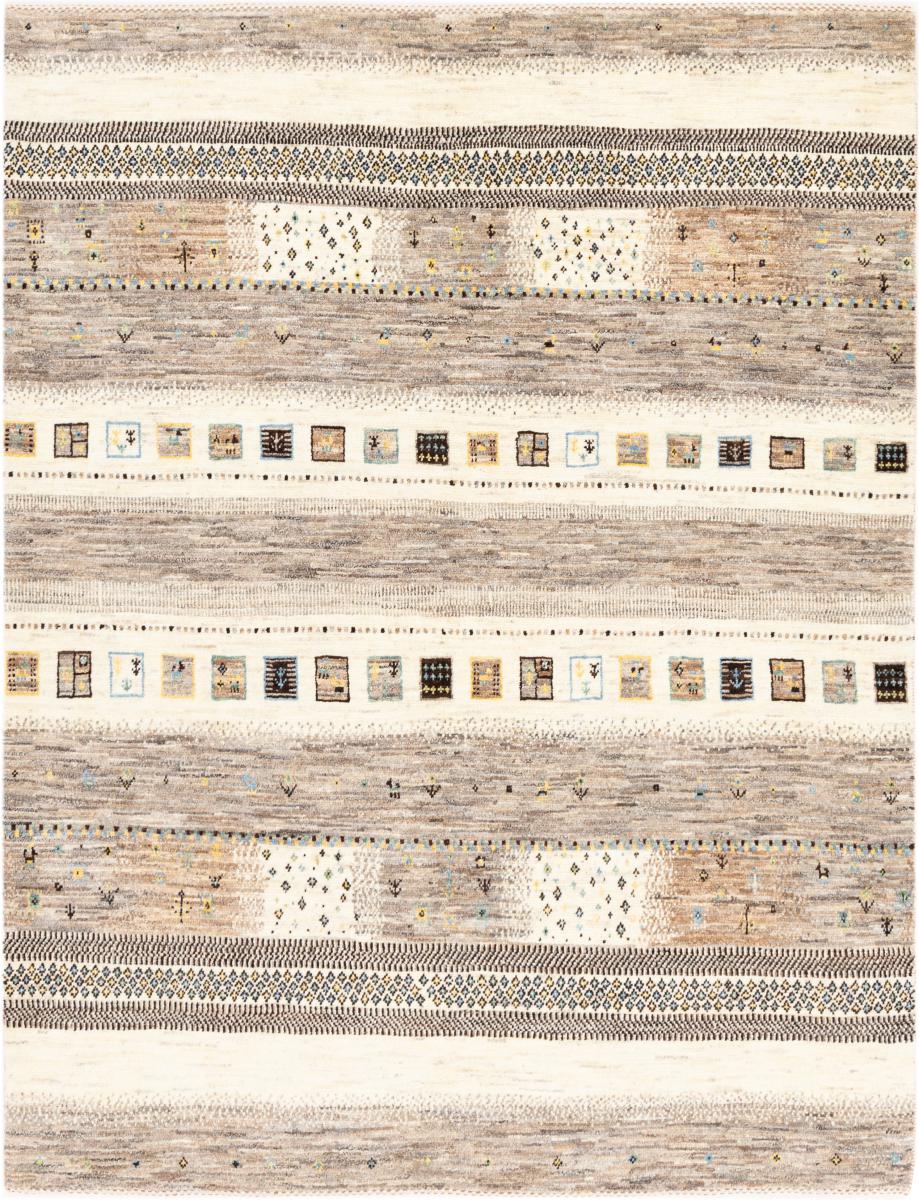 Covor persan Perser Gabbeh Loribaft Natura 197x152 197x152, Covor persan Înnodat manual