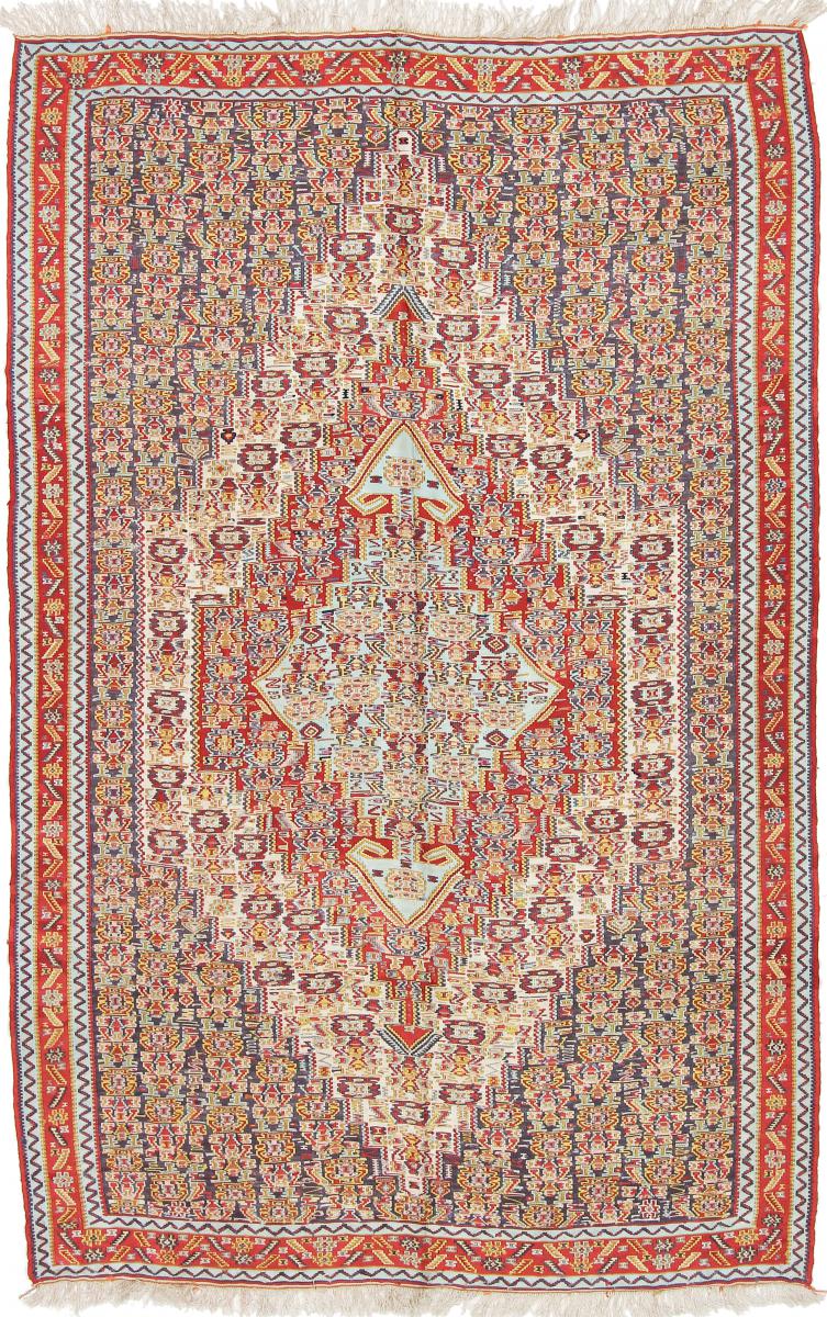 Perzsa szőnyeg Kilim Senneh 247x155 247x155, Perzsa szőnyeg Kézzel csomózva