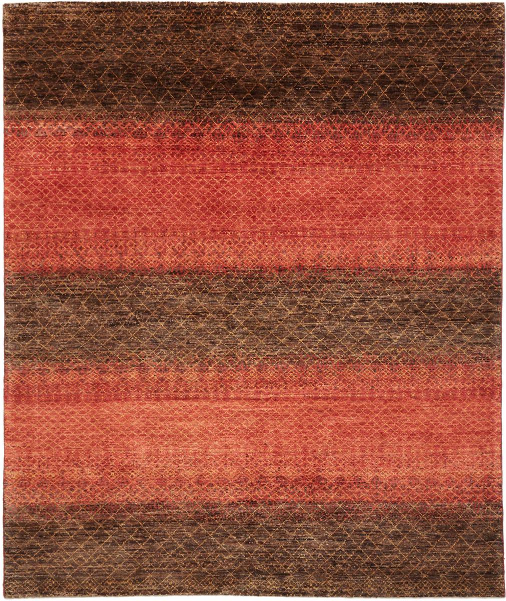 Pakistani rug Design Arijana 7'10"x6'6" 7'10"x6'6", Persian Rug Knotted by hand