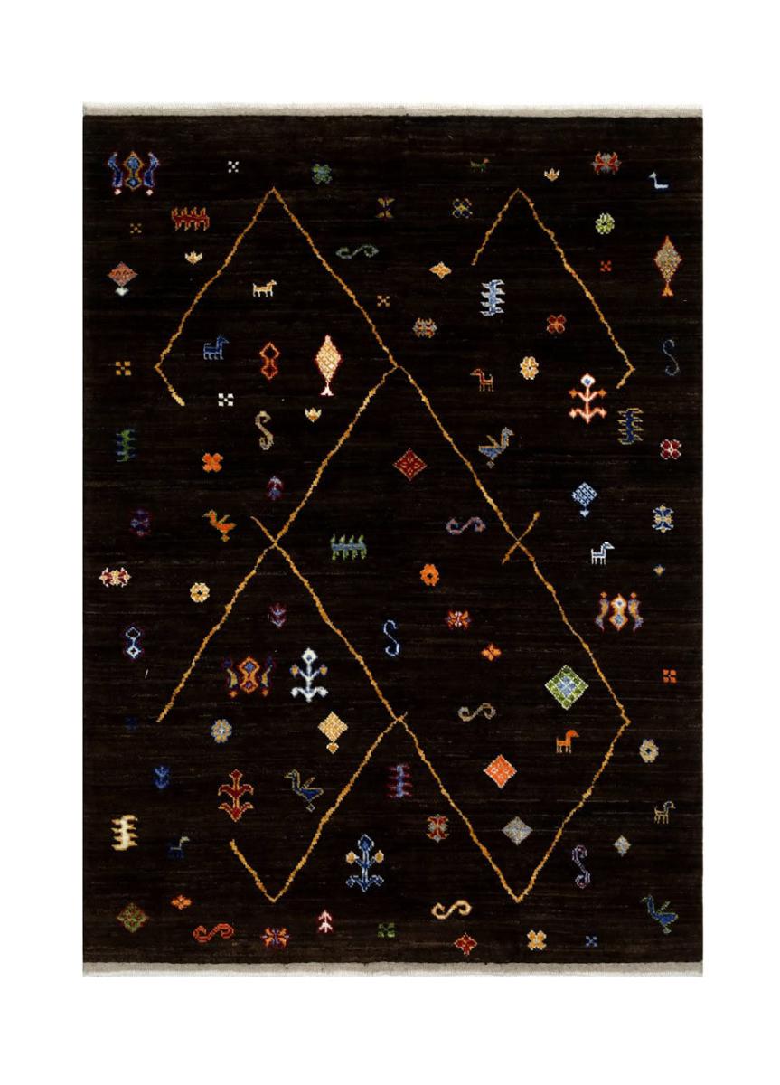 Pakistansk matta Berber Ghashghai 230x171 230x171, Persisk matta Knuten för hand