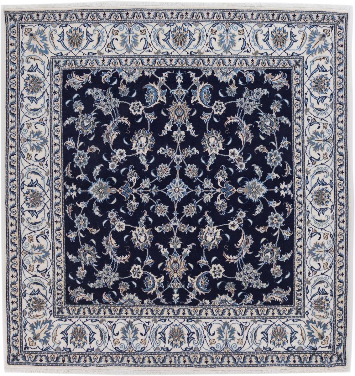 Perzisch tapijt Nain 205x193 205x193, Perzisch tapijt Handgeknoopte