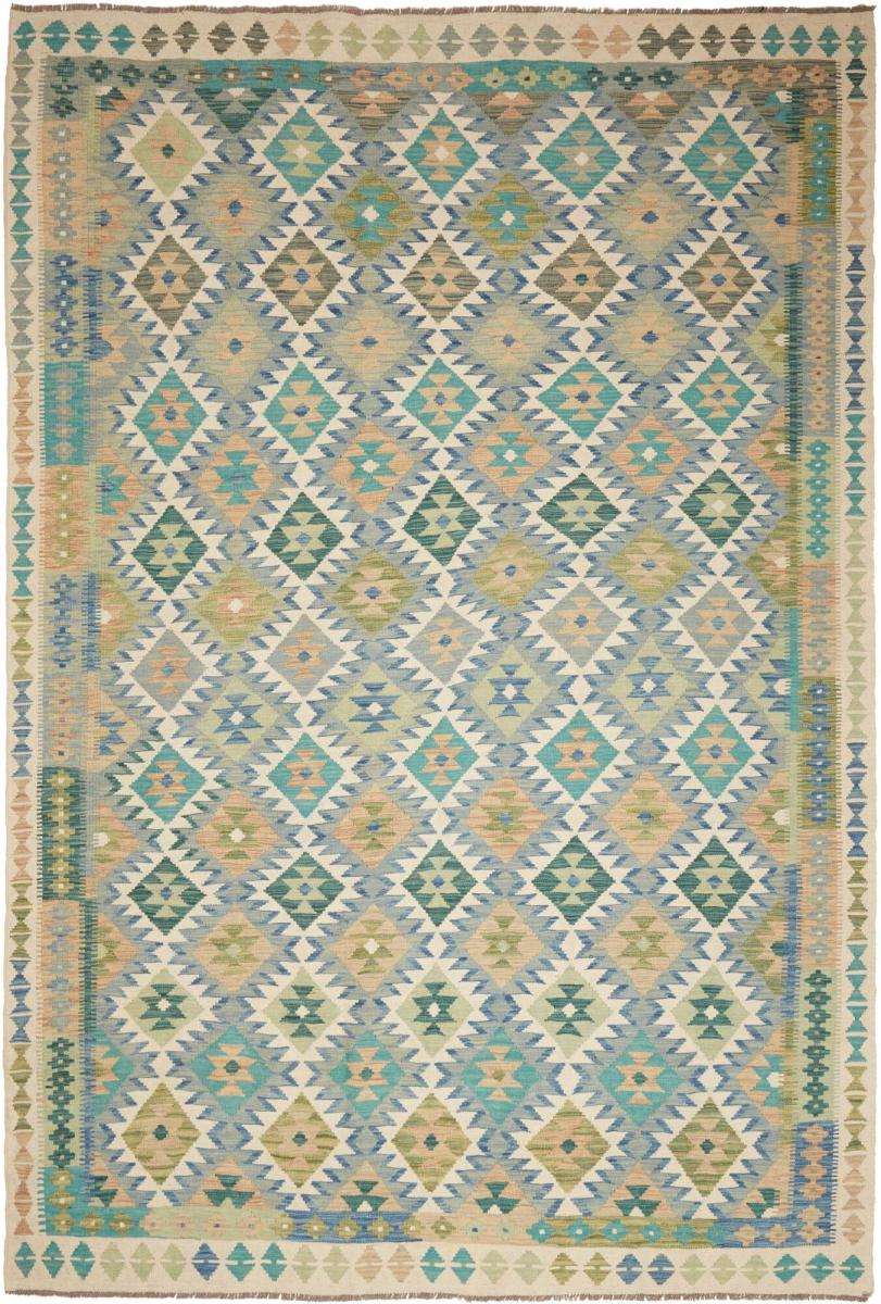 Tapete afegão Kilim Afegão 294x199 294x199, Tapete persa Tecido à mão