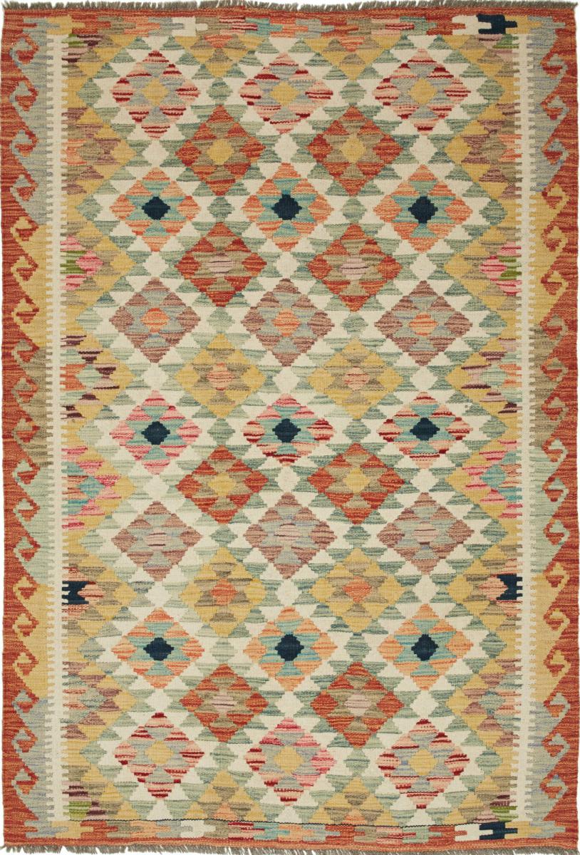 Tapete afegão Kilim Afegão 178x117 178x117, Tapete persa Tecido à mão