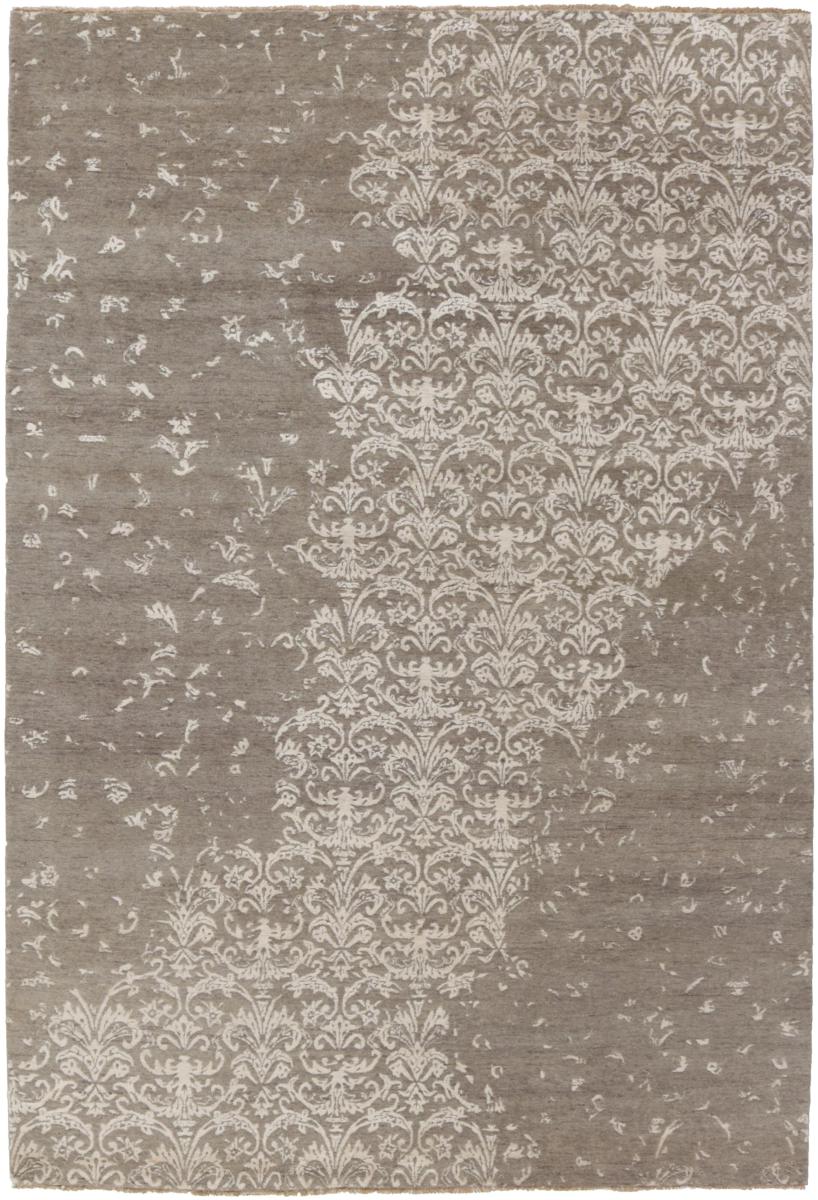 Alfombra india Sindhi 303x203 303x203, Alfombra persa Anudado a mano