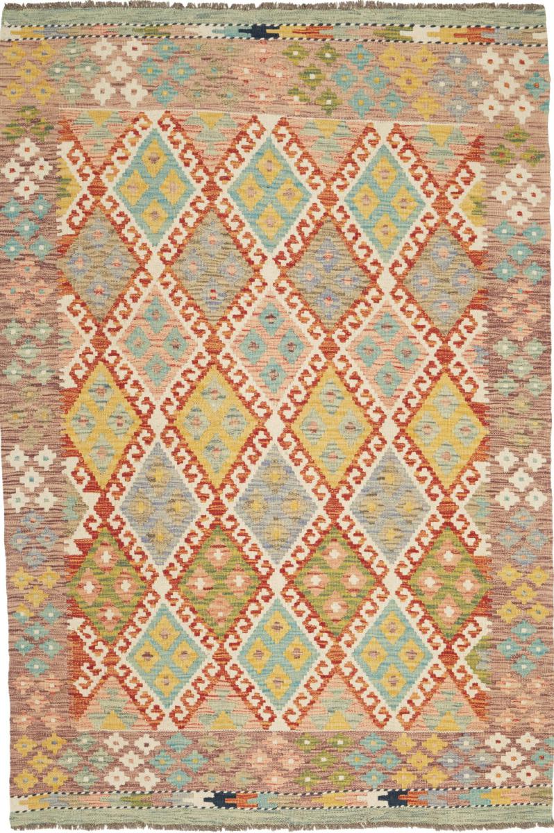 Tapete afegão Kilim Afegão 6'0"x4'1" 6'0"x4'1", Tapete persa Tecido à mão