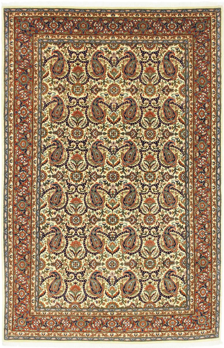 Perzisch tapijt Qum 211x136 211x136, Perzisch tapijt Handgeknoopte