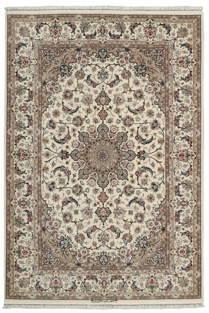 Dywan perski Isfahan Jedwabna Osnowa 217x151 217x151, Dywan perski Ręcznie tkane