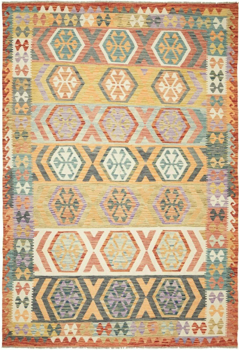 Tapete afegão Kilim Afegão 296x213 296x213, Tapete persa Tecido à mão