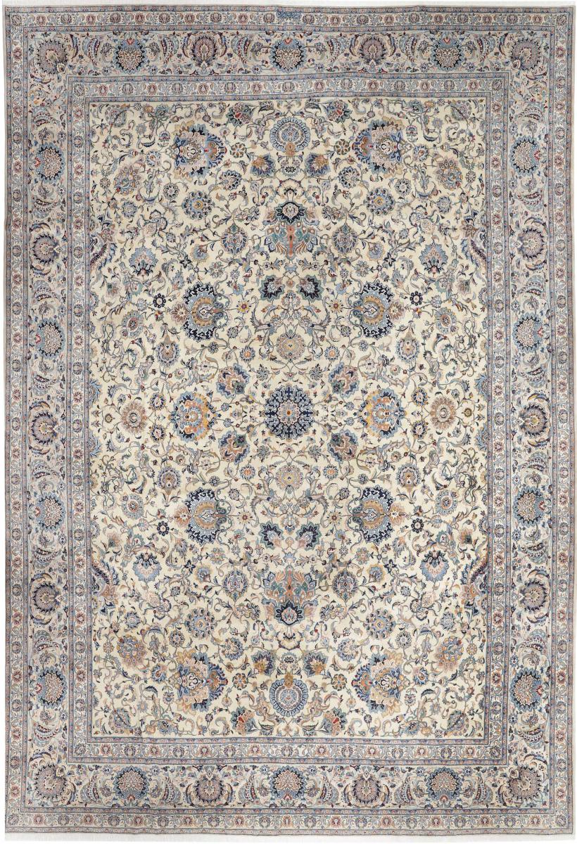 Persian Rug Keshan Kork 19'2"x13'5" 19'2"x13'5", Persian Rug Knotted by hand