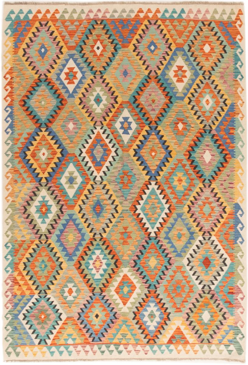 Afghansk tæppe Kelim Afghan 298x203 298x203, Persisk tæppe Håndvævet