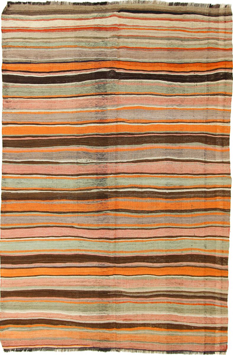 Tapete persa Kilim Fars Antigo 276x179 276x179, Tapete persa Tecido à mão