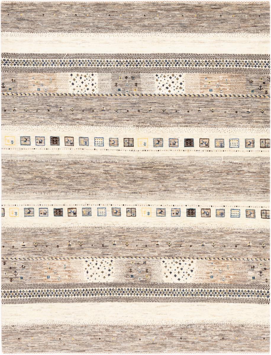 Tapete persa Perser Gabbeh Loribaft Natura 199x153 199x153, Tapete persa Feito à mão