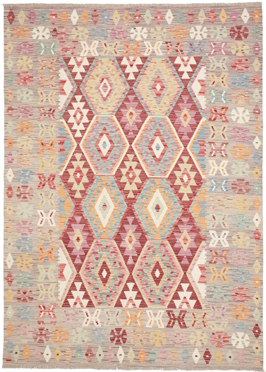 Afghan rug Kilim Afghan 249x181 249x181, Persian Rug Woven by hand