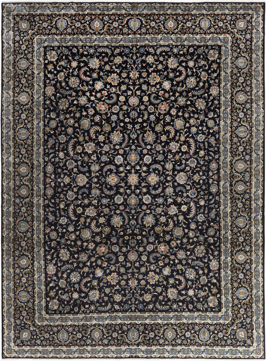 Περσικό χαλί Keshan Kork 481x351 481x351, Περσικό χαλί Οι κόμποι έγιναν με το χέρι