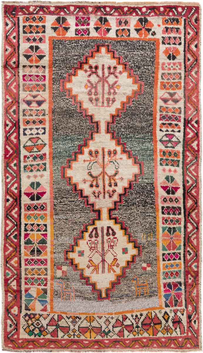 Persian Rug Persian Gabbeh Ghashghai 185x107 185x107, Persian Rug Knotted by hand