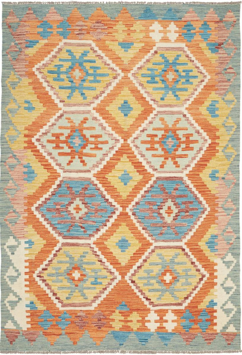 Tapete afegão Kilim Afegão 177x122 177x122, Tapete persa Tecido à mão