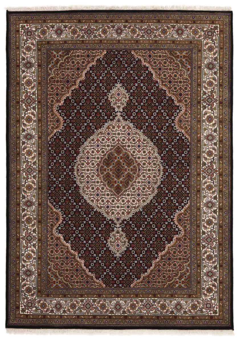 Tapis indien Indo Tabriz 242x174 242x174, Tapis persan Noué à la main