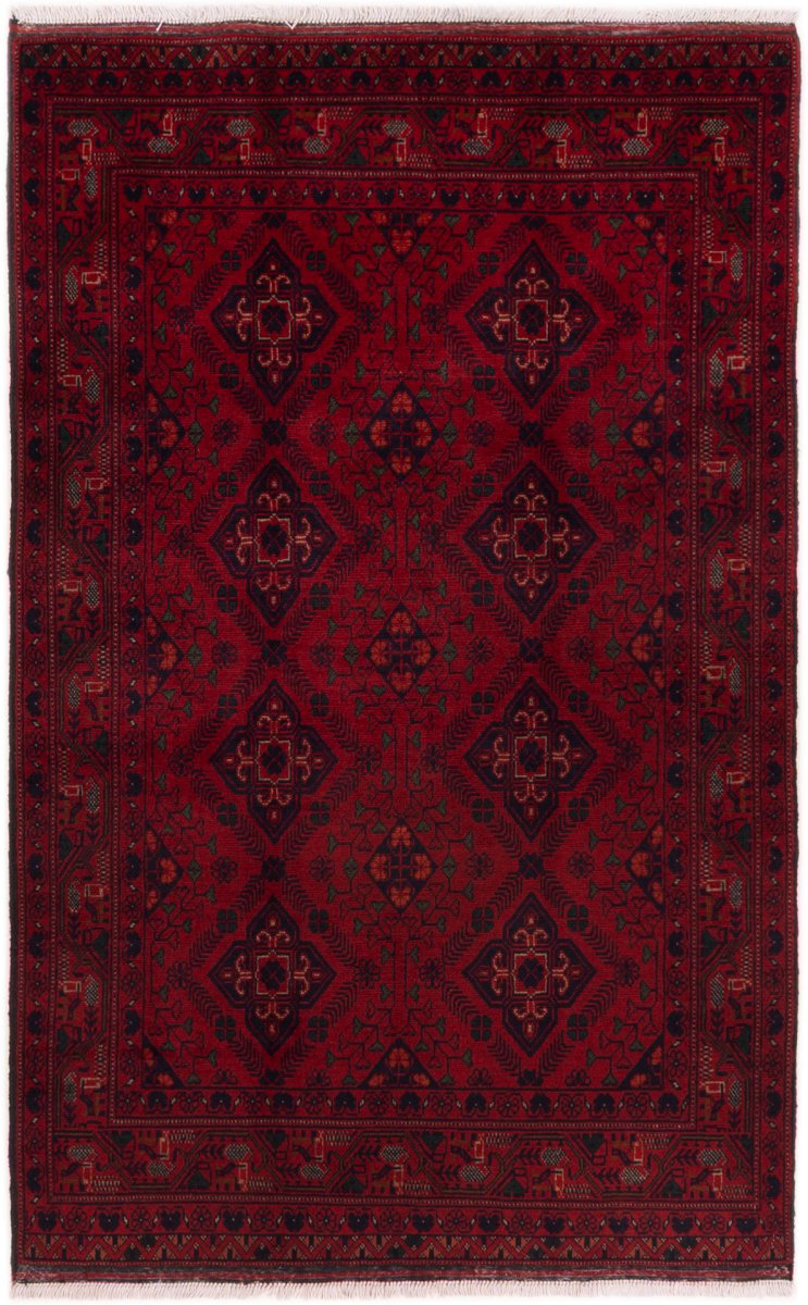 Afganistanilainen matto Khal Mohammadi 198x124 198x124, Persialainen matto Käsinsolmittu