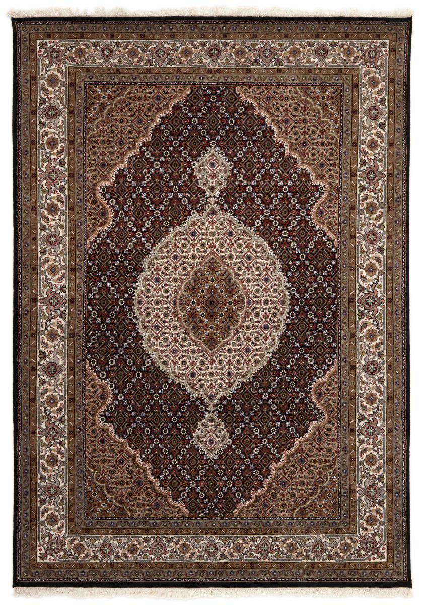 Tapis indien Indo Tabriz 241x168 241x168, Tapis persan Noué à la main