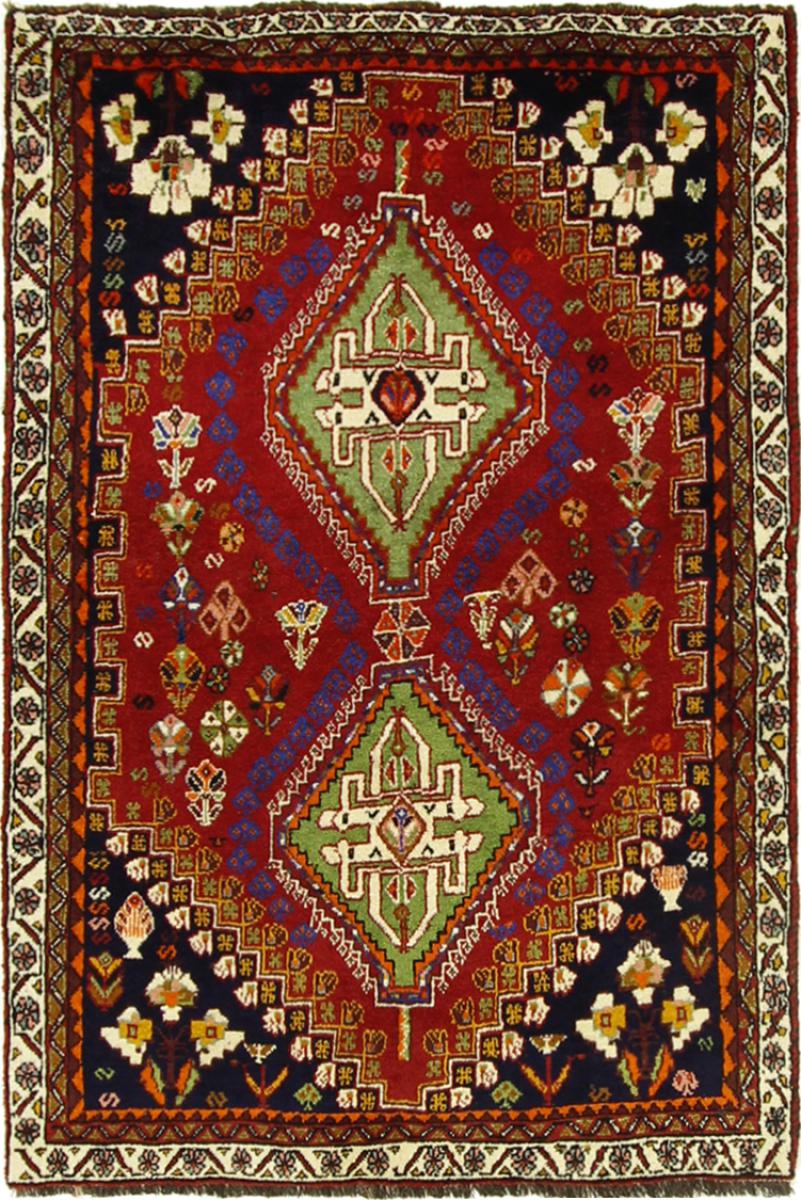 Persialainen matto Ghashghai 152x99 152x99, Persialainen matto Solmittu käsin