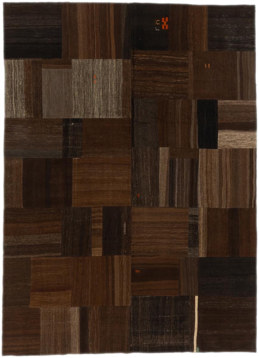  Kilim Patchwork 355x257 355x257, Alfombra persa Tejido a mano