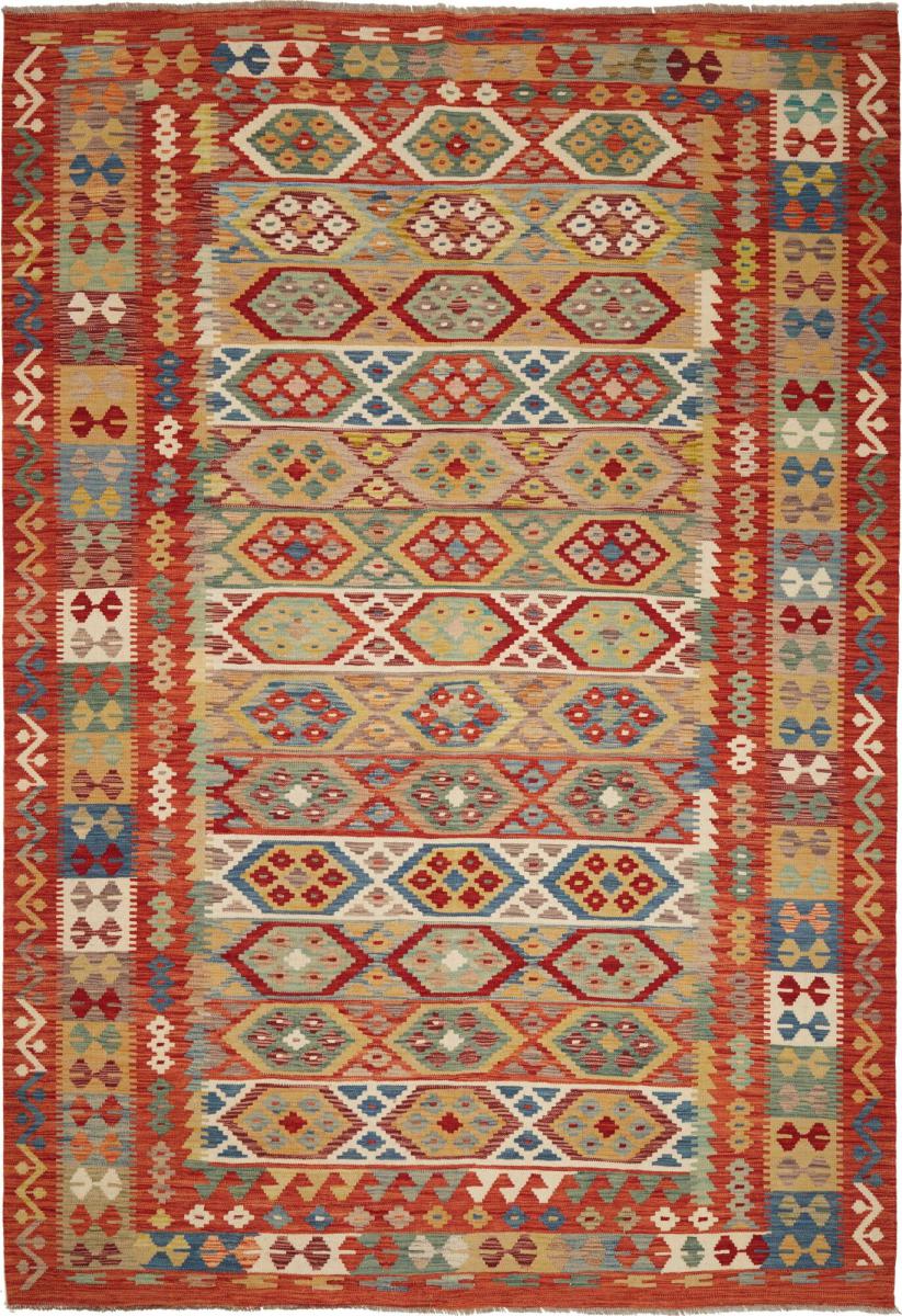 Tapete afegão Kilim Afegão 294x205 294x205, Tapete persa Tecido à mão