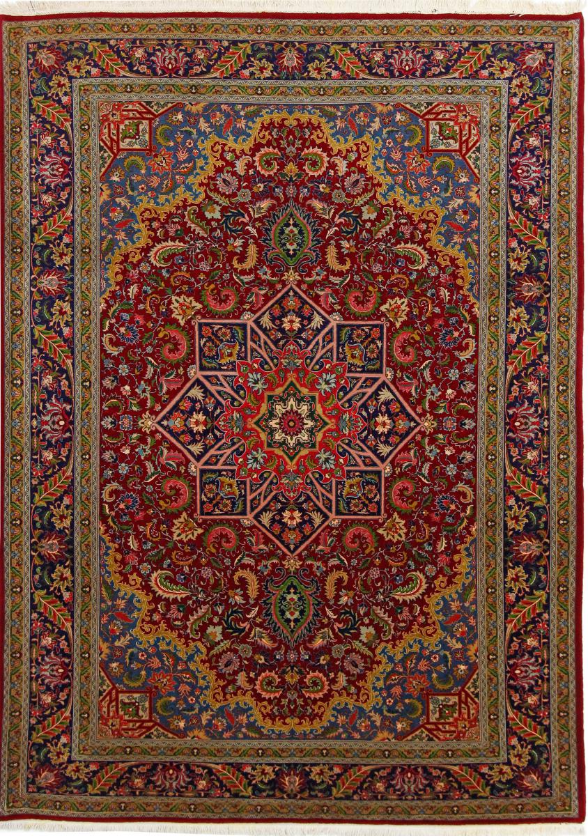 Tapete persa Tabriz Kork Antigo 284x207 284x207, Tapete persa Atado à mão