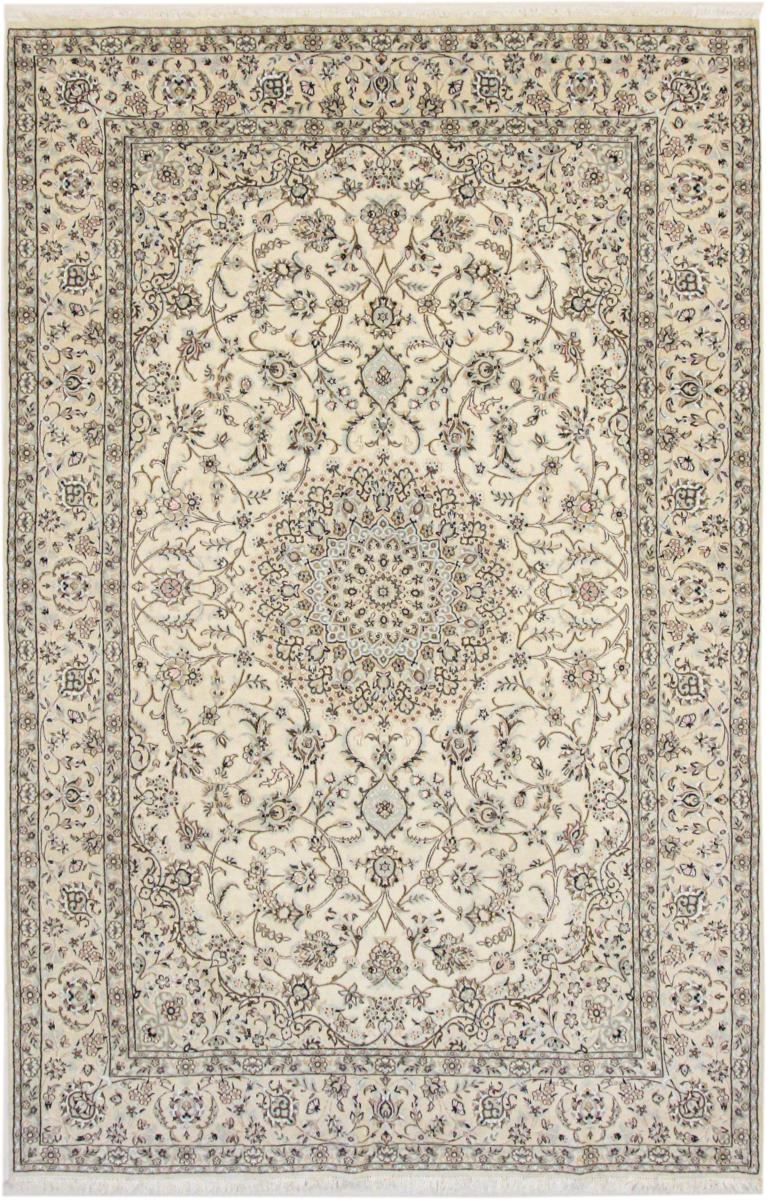 Persisk tæppe Nain 307x199 307x199, Persisk tæppe Knyttet i hånden