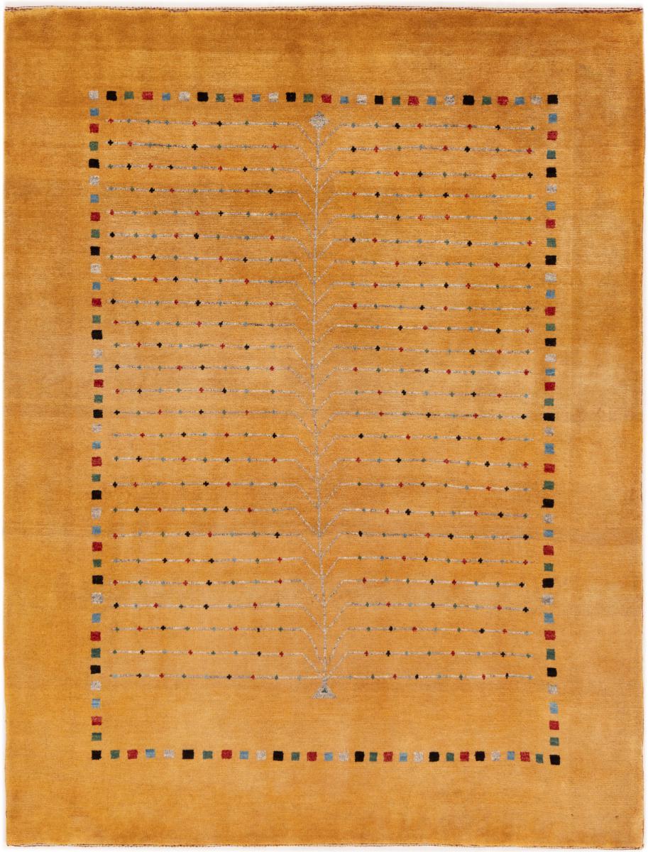 Persisk tæppe Persisk Gabbeh Kashkuli Banafsheh 204x157 204x157, Persisk tæppe Knyttet i hånden