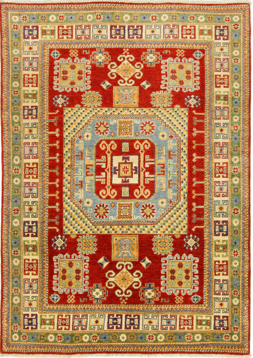 Tapis afghan Kazak 201x145 201x145, Tapis persan Noué à la main