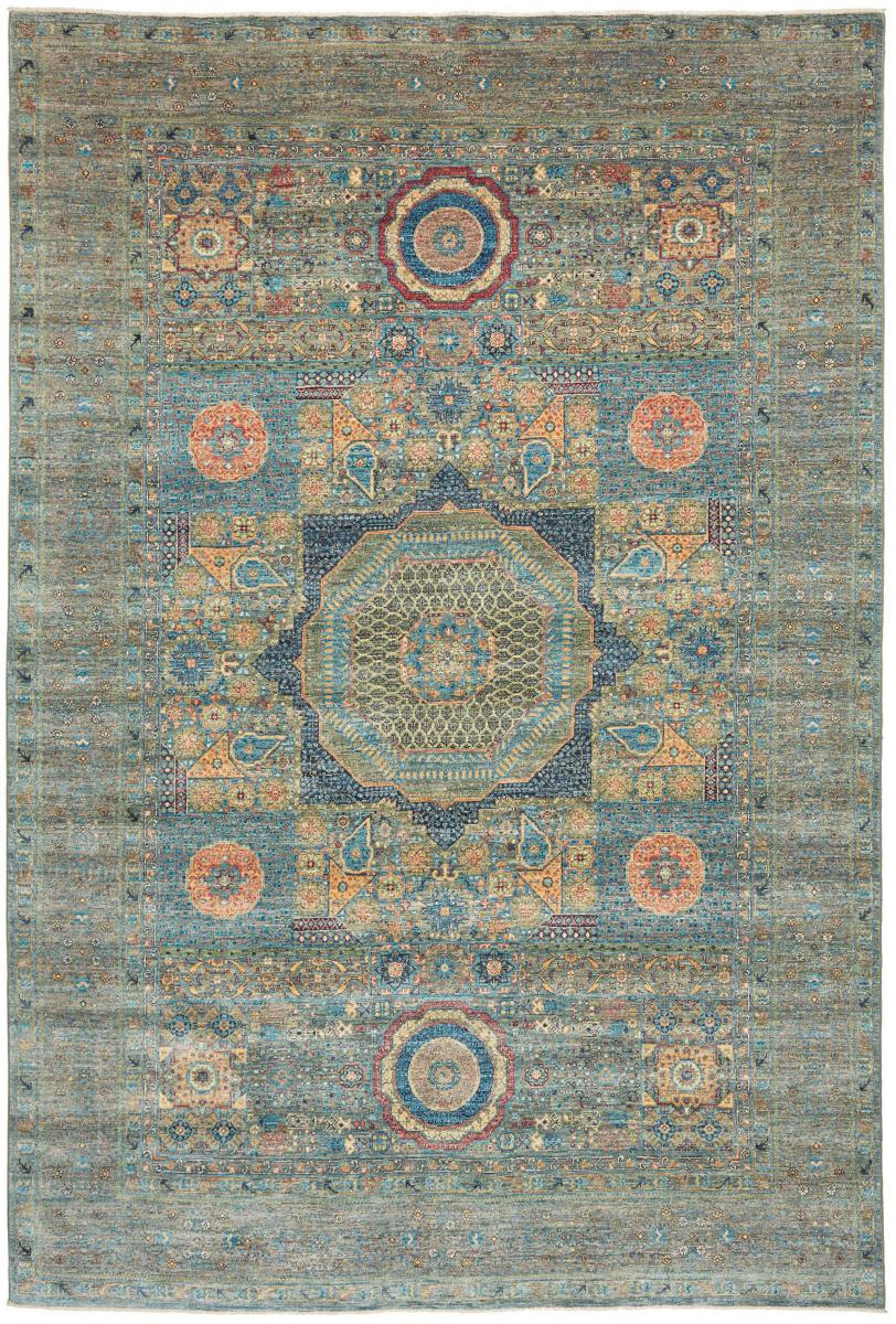 Tapis pakistanais Mamluk 308x211 308x211, Tapis persan Noué à la main