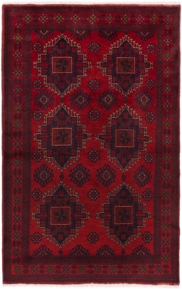 Afganistanilainen matto Khal Mohammadi 201x128 201x128, Persialainen matto Käsinsolmittu