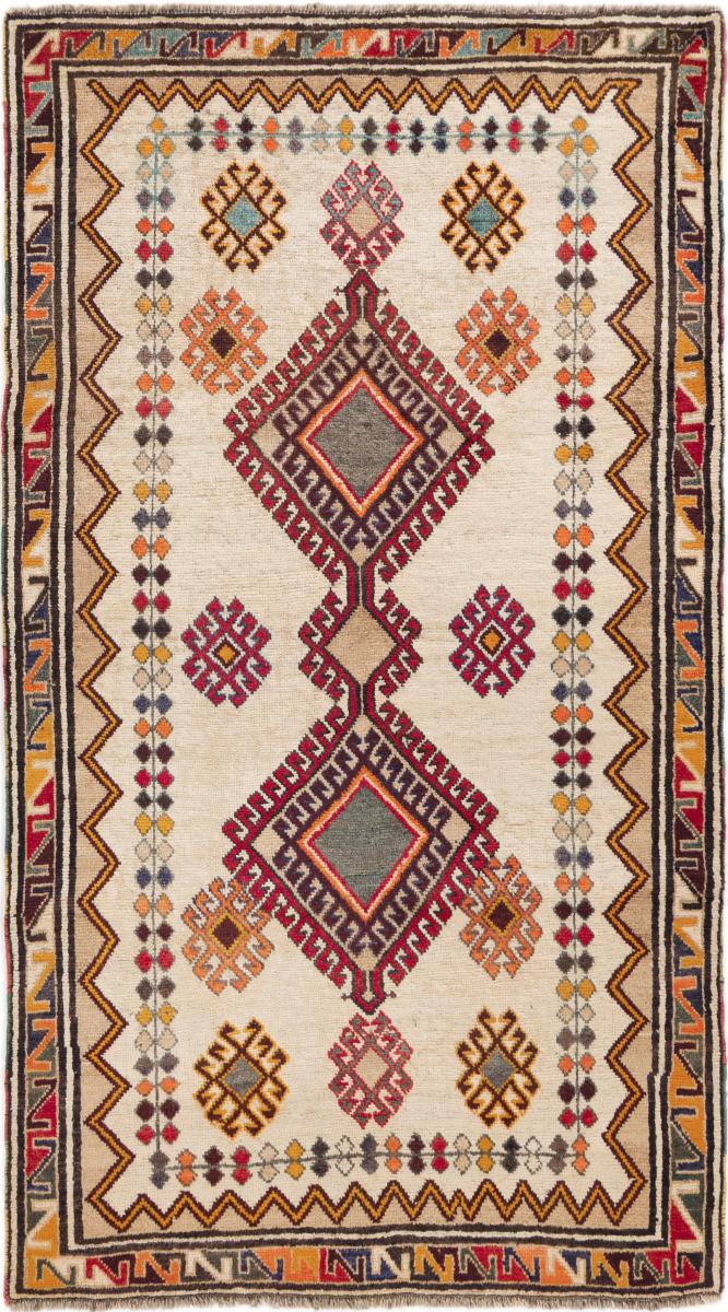 Persian Rug Persian Gabbeh Ghashghai 200x112 200x112, Persian Rug Knotted by hand
