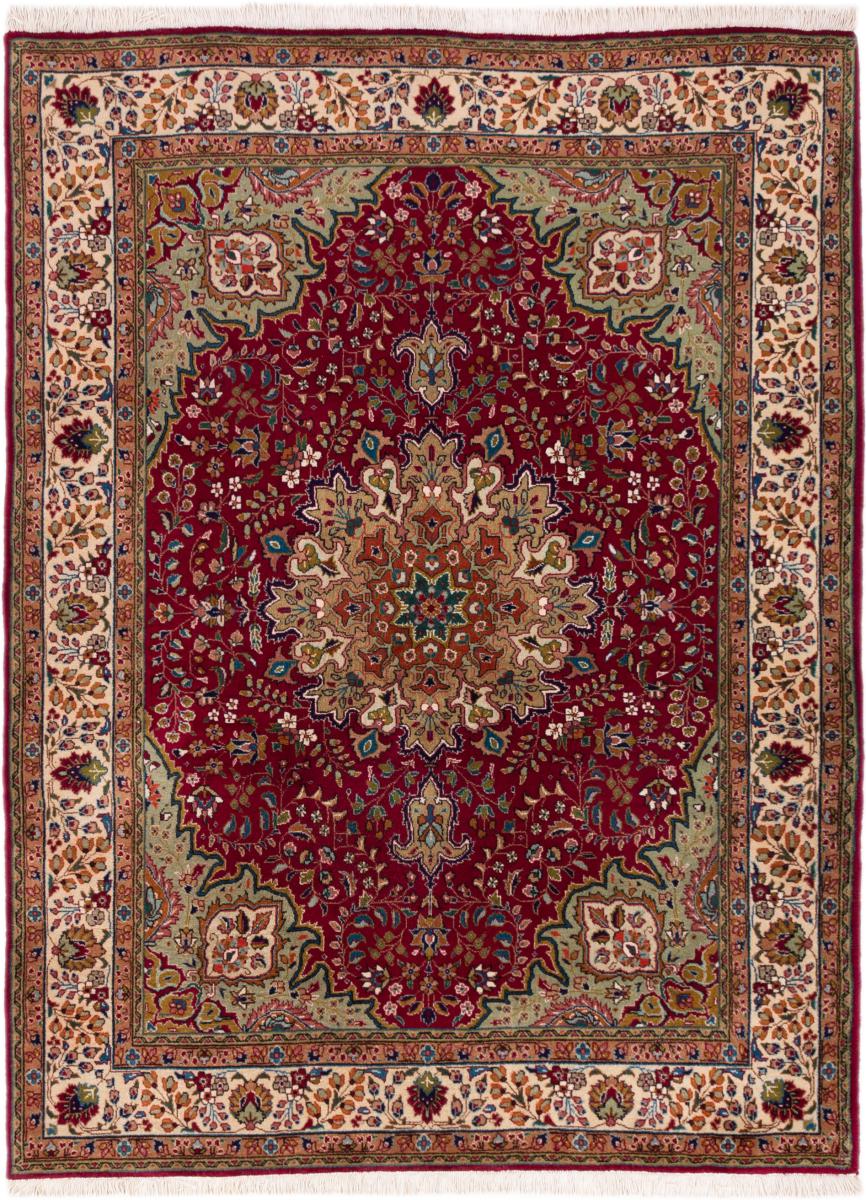Persialainen matto Tabriz 196x150 196x150, Persialainen matto Käsinsolmittu