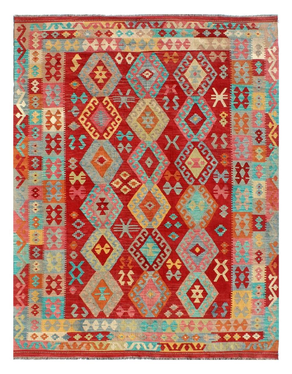 Afghan rug Kilim Afghan 9'11"x6'10" 9'11"x6'10", Persian Rug Woven by hand