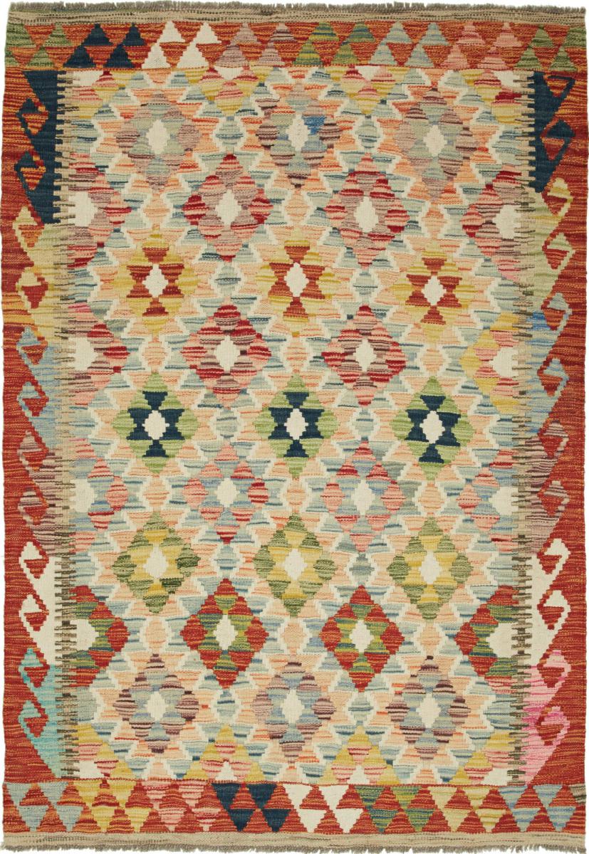 Tapete afegão Kilim Afegão 174x121 174x121, Tapete persa Tecido à mão