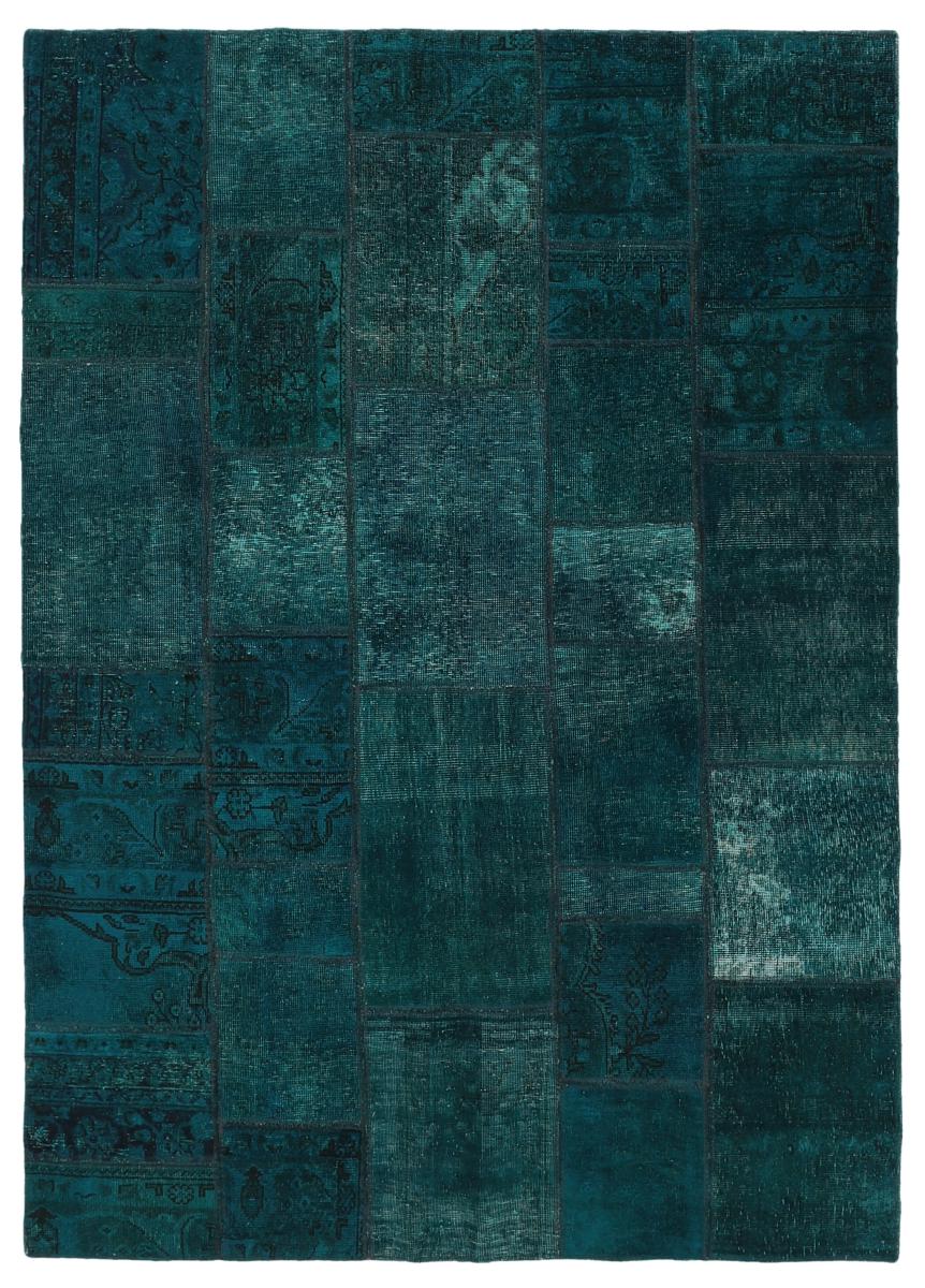 Persisk matta Patchwork 242x176 242x176, Persisk matta Knuten för hand