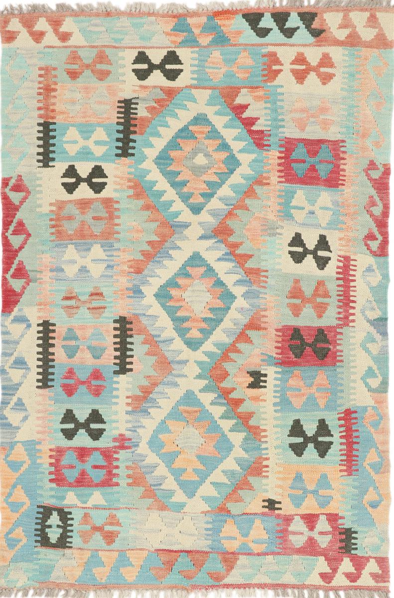 Tapete afegão Kilim Afegão Heritage 150x102 150x102, Tapete persa Tecido à mão