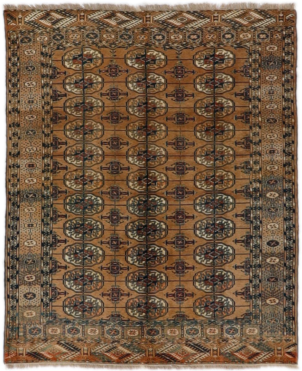 Russian rug Russia Antique 5'5"x4'6" 5'5"x4'6", Persian Rug Knotted by hand