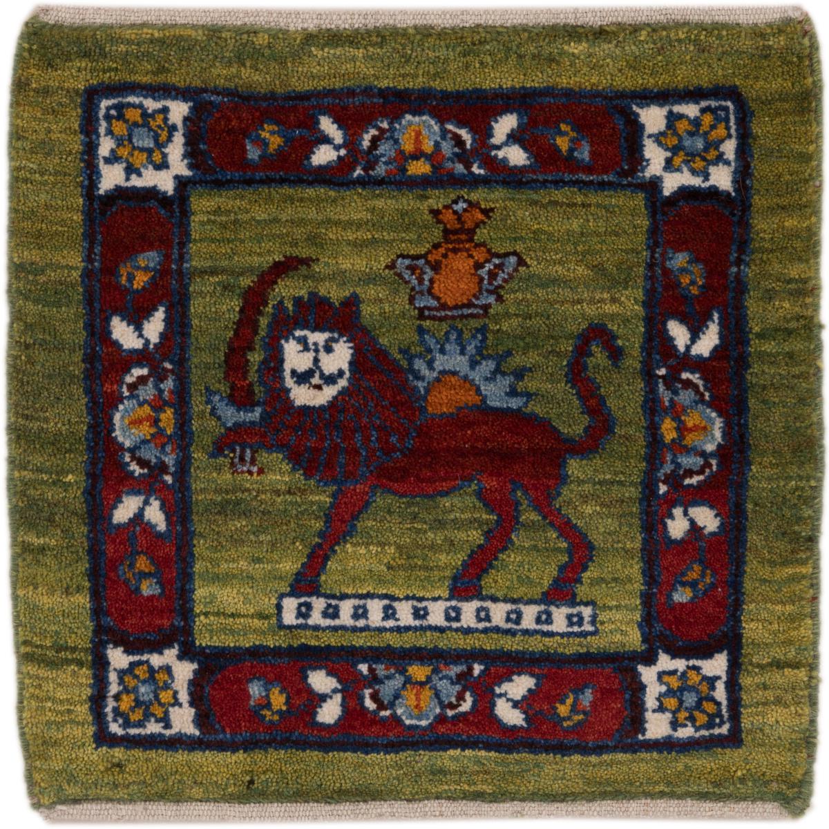 Perzisch tapijt Perzisch Gabbeh Kashkuli 41x39 41x39, Perzisch tapijt Handgeknoopte