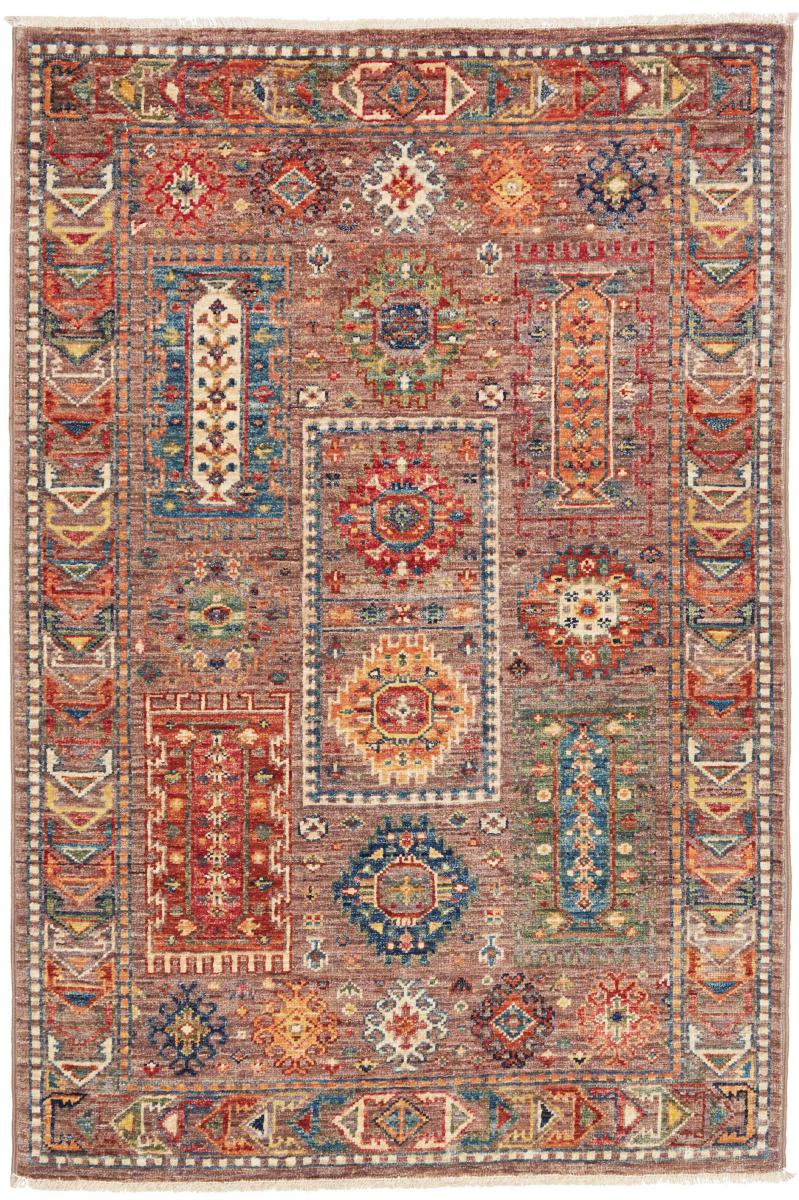Pakistanischer Teppich Arijana Design 3'10"x2'7" 3'10"x2'7", Perserteppich Handgeknüpft