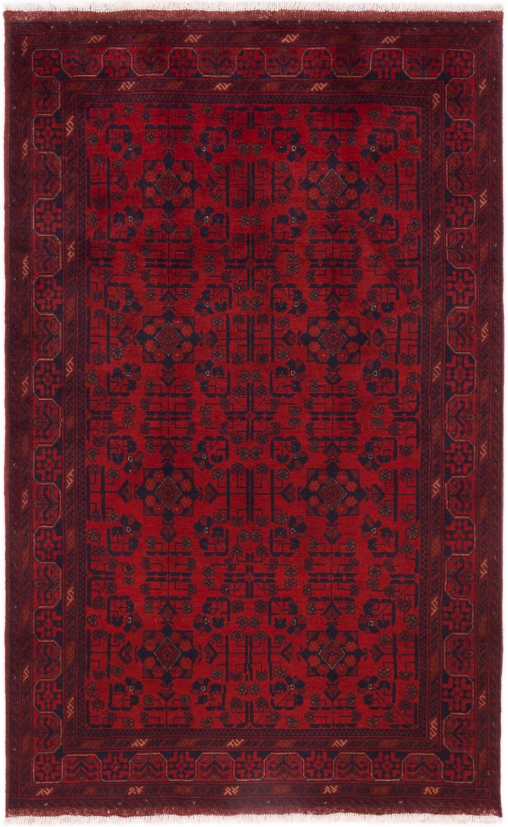 Afghansk matta Khal Mohammadi 203x126 203x126, Persisk matta Handknuten