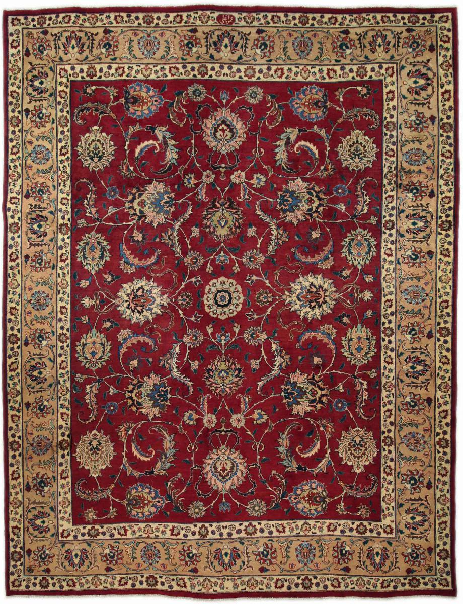 Persisk tæppe Mashhad 381x293 381x293, Persisk tæppe Knyttet i hånden