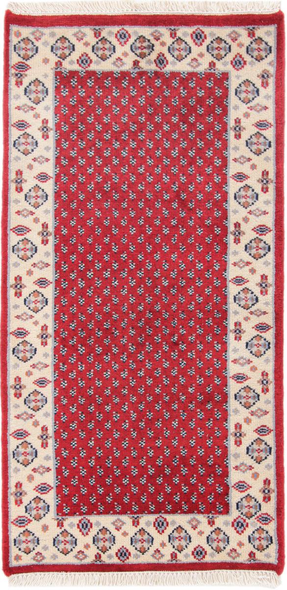 Tappeto indiano Indo Saruk 131x67 131x67, Tappeto persiano Annodato a mano