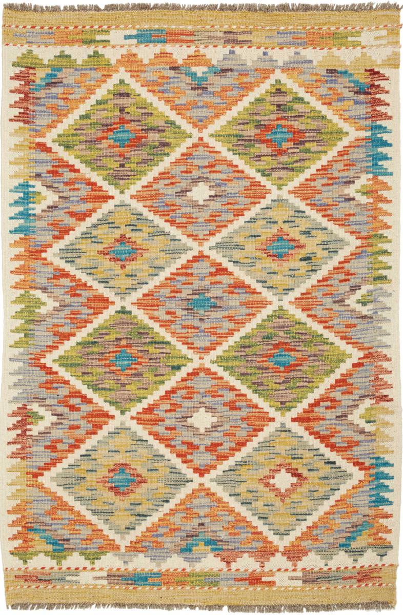 Tappeto Afgano Kilim Afghan 127x83 127x83, Tappeto persiano Tessuto a mano