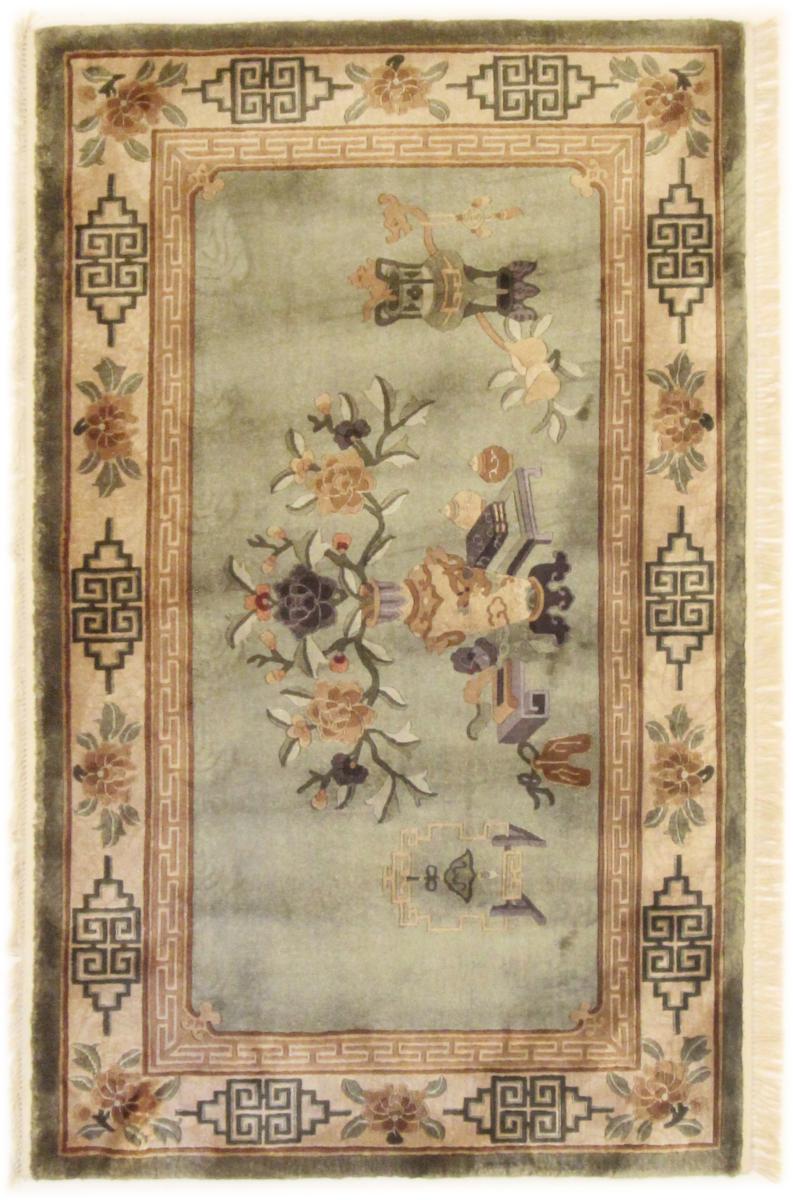 Tapete chinês China Seda 154x95 154x95, Tapete persa Atado à mão