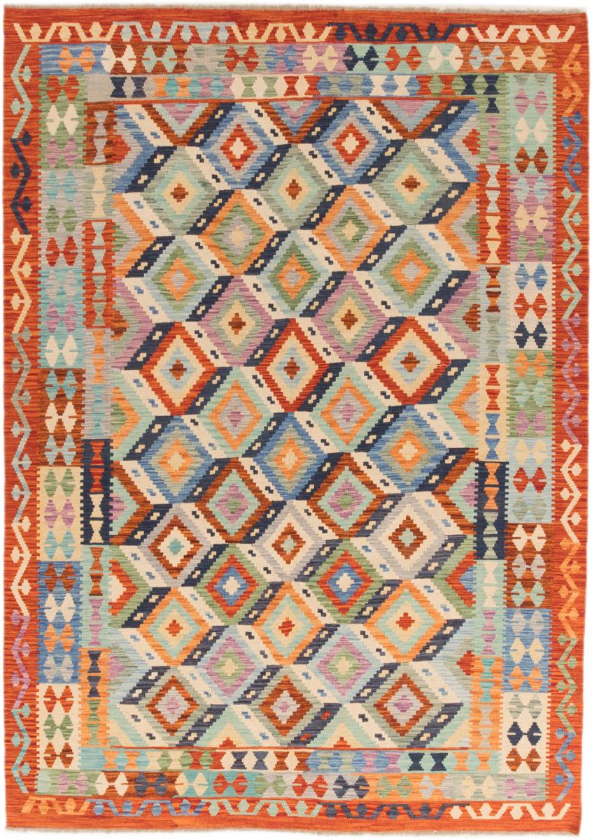 Tappeto Afgano Kilim Afghan 297x214 297x214, Tappeto persiano Tessuto a mano