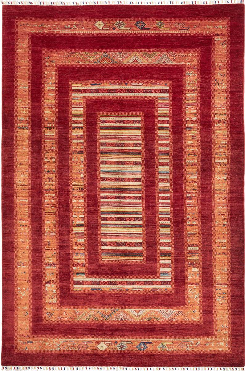 Pakistani rug Design Arijana 10'1"x6'11" 10'1"x6'11", Persian Rug Knotted by hand